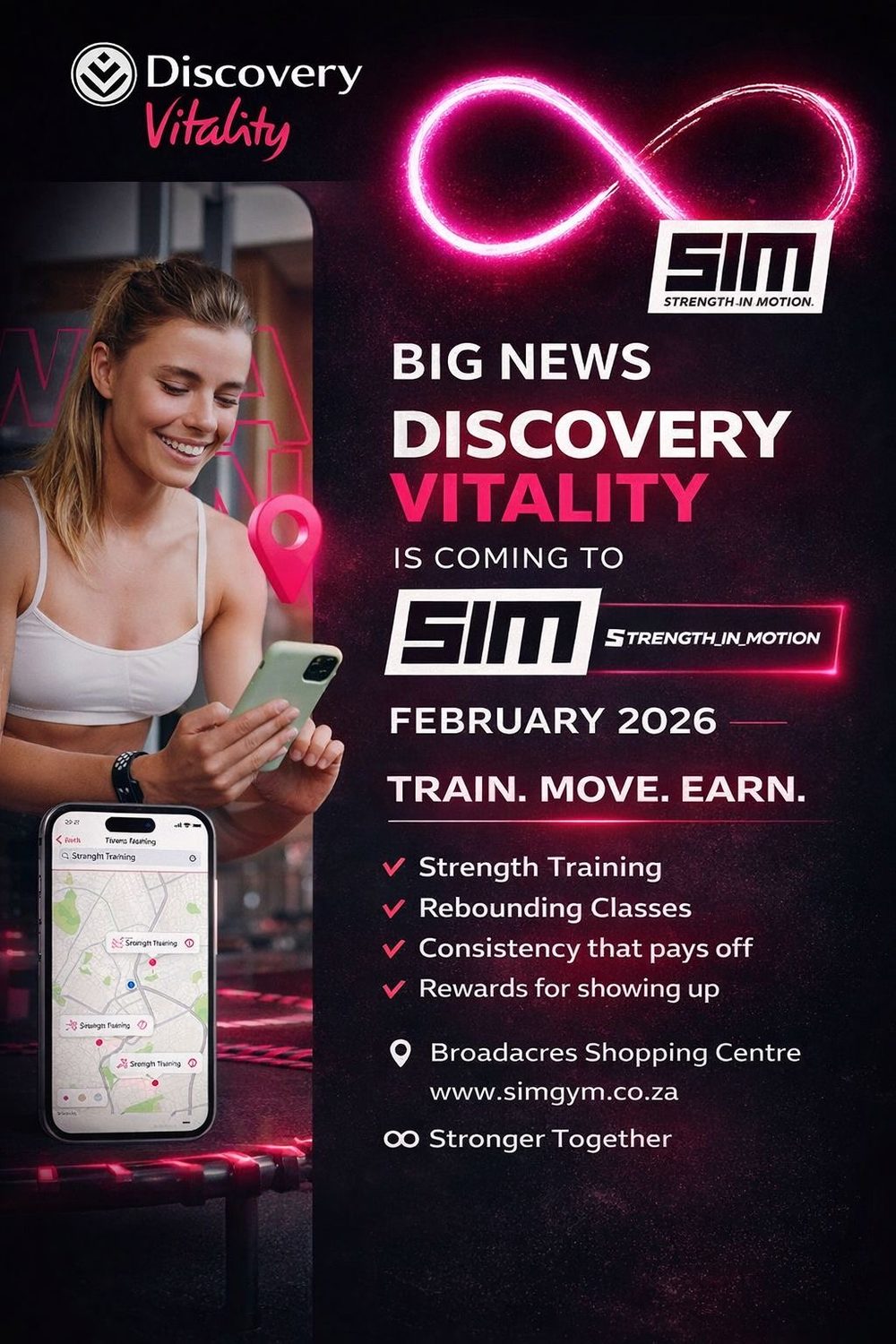 Members training at SIM Strength In Motion